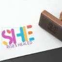 Logo She Rises Healed | <mark>Awakened</mark>