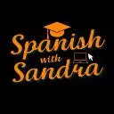 Logo Spanish with Sandra Club