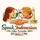 Logo Speak Indonesian Like Locals