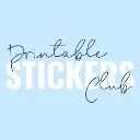 Logo Printable Stickers Club