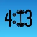 Logo 4:13 <mark>Barbell</mark> Club ✝️💪🏼