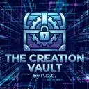 Logo The Creation Vault by P.D.C.