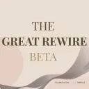 Logo The Great <mark>Rewire</mark> BETA