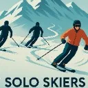 Logo The Solo <mark>Skiers</mark> Club