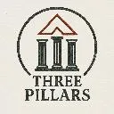 Logo Three <mark>Pill</mark>ars Grappling