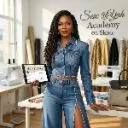 Logo Sew @Yah Academy