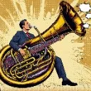 Logo <mark>Tuba</mark> Bass Studio