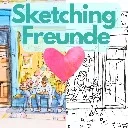 Logo Sketching Freunde