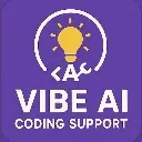 Logo Vibe AI Coding & App Dev