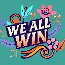 Logo We All Win 🩵