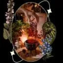 Logo Witchy Moon <mark>Magick</mark> Academy