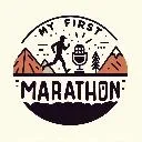 Logo My First <mark>Marathon</mark>